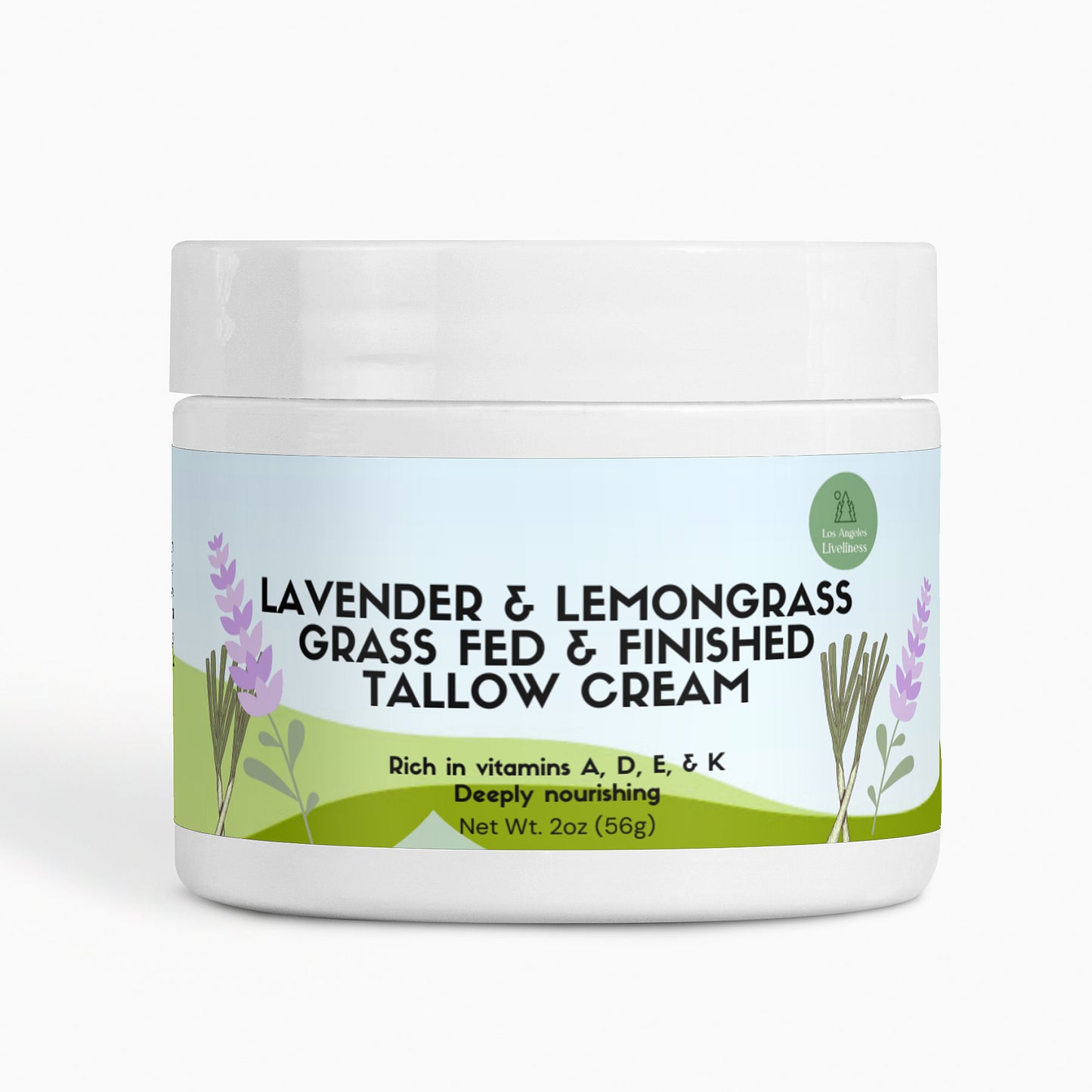 Lavender & Lemongrass Tallow Cream