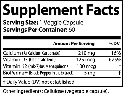 Vitamin K2 & D3