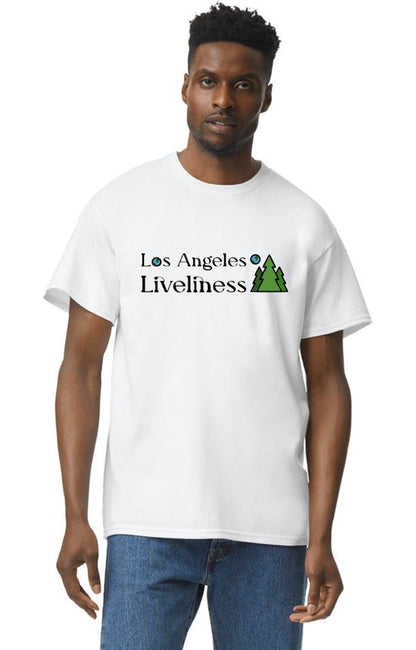 White Los Angeles Liveliness T-Shirt